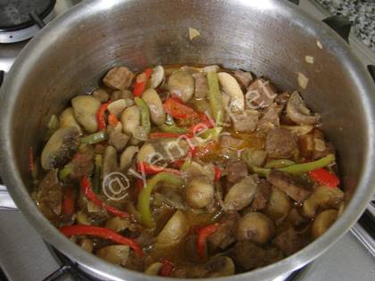 Mantarlı Ciğer Sote